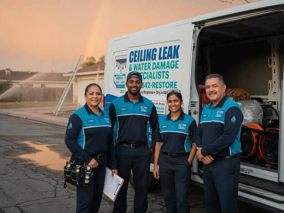 Ceiling Leak Cleanup company in Lone Oak, TX